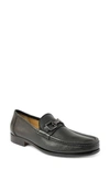 Bruno Magli Men's Trieste Horse-bit Leather Loafers In Black Cervo