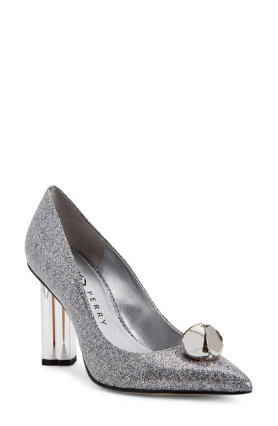 Katy Perry Women's The Dellilah Jingle Pointed Toe Pumps Women's Shoes In Grey