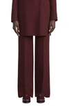 Lafayette 148 Plus-size Dalton Wide-leg Pant In Kindwool Nouveau Crepe In Brown