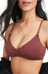 Hatch The Everyday Nursing Wireless Bra In Anise