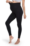 Hatch The Ultrasoft Over The Bump Maternity Leggings In Black