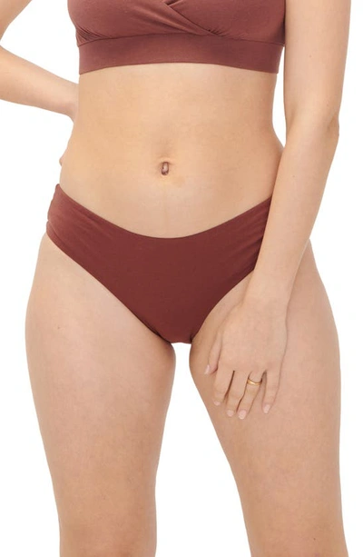 Hatch The Everyday Maternity/postpartum Briefs In Anise