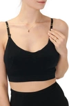 Hatch The Essential Pumping Nursing Bra In Black