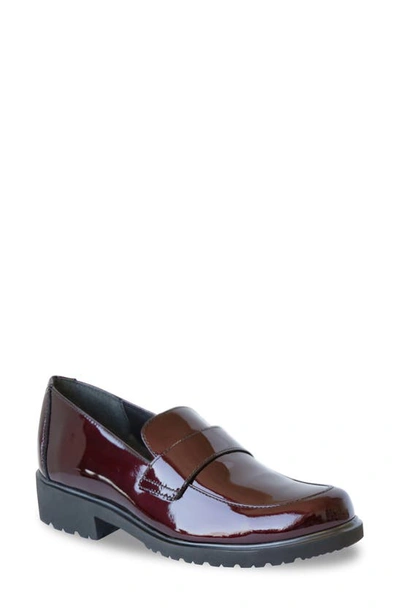 Munro Geena Loafer In Ruby Patent