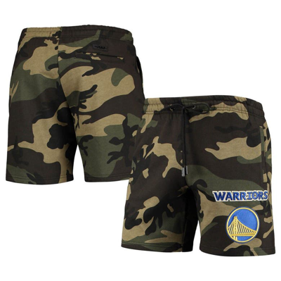 Pro Standard Camo Golden State Warriors Team Shorts