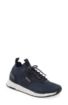 Hugo Boss Titanium Sneaker In Deep Blue