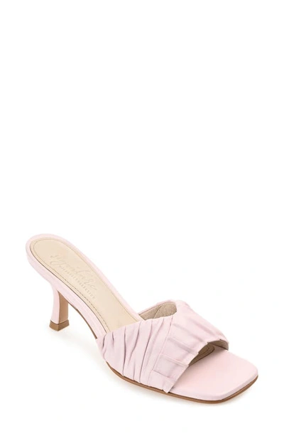 Journee Signature Juliette Sandal In Pink