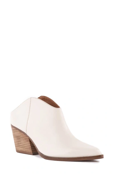 Seychelles Fancy Affair Pointed Toe Western Boot In Off White