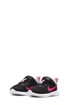 Nike Kids' Revolution 6 Sneaker In Black/ Hyper Pink