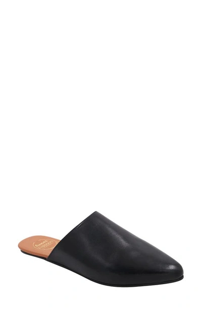 Andre Assous Tiana Weather Resistant Mule In Black Leather