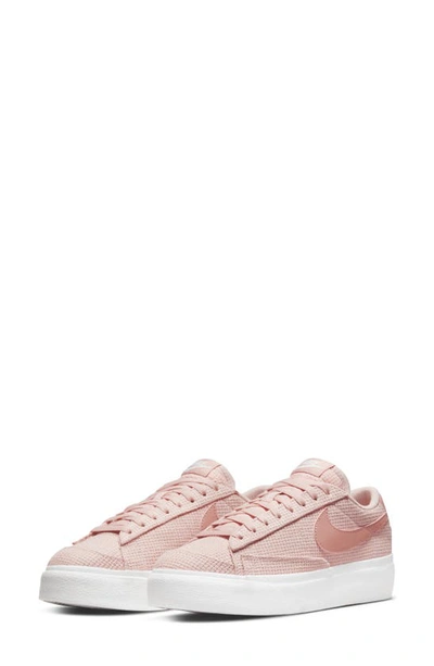 Nike Blazer Low Platform Sneaker In Pink