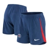 NIKE NIKE NAVY PARIS SAINT-GERMAIN 2022/23 STRIKE PERFORMANCE SHORTS