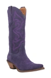 Dingo Out West Cowboy Boot In Plum