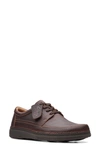 Clarks Nature 5 Lace-up Sneaker In Dark Brown Leather