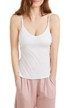 Hatch Women's The 24/7 Maternity Nursing Tank Top In White