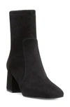 Stuart Weitzman Sleek 60 Sock Bootie In Black