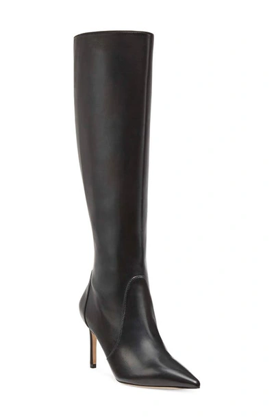 Stuart Weitzman Women's Ultrasturt 100 Pointed Toe High Heel Over The Knee Boots In Black