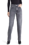 Ag Alexxis Vinte High-rise Straight Leg Jeans In Distortion