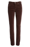 Ag 'prima' Corduroy Skinny Pants In Rich Oak