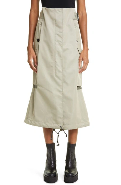 【sacai】Cotton Gabardine Skirt Sacai Cotton Gabardine Skirt in Beige – Hampden Clothing