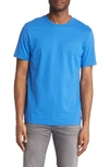Hugo Boss Thompson Solid T-shirt In Medium Blue