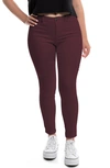 1822 Denim Butter Skinny Mid Rise Jeans In Vineyard Wine