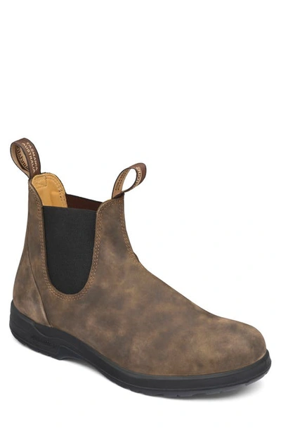 Blundstone Footwear All Terrain Series Water Resistant Chelsea Boot In Rustic Brown