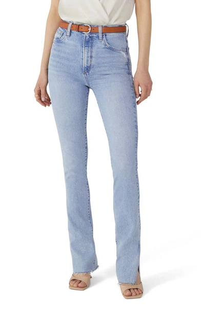 Favorite Daughter Valentine Tower Super High Waist Cigarette Jeans In Malibu Clean