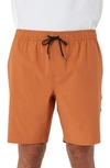 O'neill Reserve Elastic Waist Shorts In Adobe