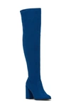 Jessica Simpson Brixten Over The Knee Boot In Blue Hour