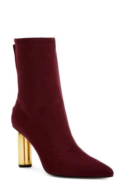 Katy Perry The Dellilah Pointed Toe Bootie In Red