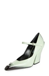 Prada Modellerie Mary Jane Pump In Aqua