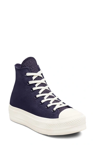Converse Chuck Taylor® All Star® High Top Sneaker In Dark Raisin/ Egret
