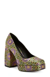 Katy Perry Women's The Uplift Slip-on Platform Pumps Women's Shoes In Purple