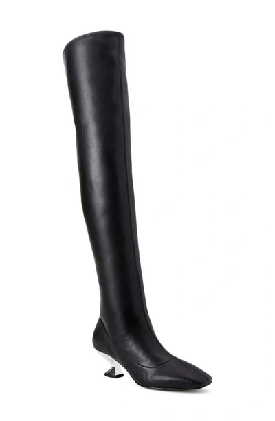 Katy Perry Women's The Laterr Side Zip Over The Knee Boots In Black