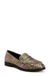 Katy Perry Women's The Geli Round Toe Loafer Flats Women's Shoes In Purple