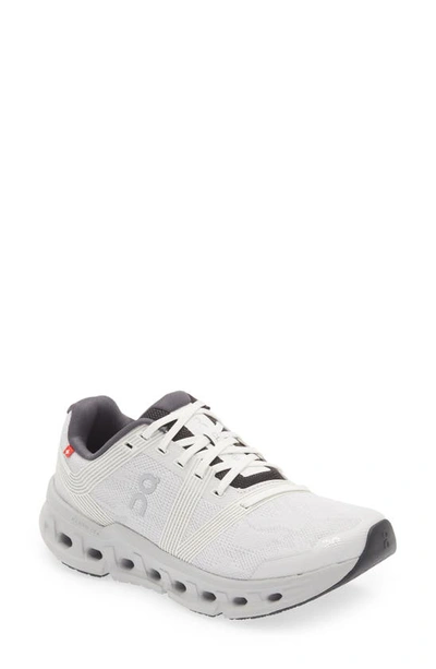 On Cloudgo Low Top Trainers In White/glacier