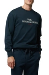 Rodd & Gunn Grenada North Cotton Crewneck Sweatshirt In Midnight