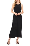 Vince Camuto Plus Size Keyhole Sleeveless Maxi Dress In Rich Black