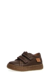 Naturino Kids' Carex Sneaker In Dark Brown