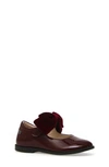 Naturino Kids' Kelie Mary Jane Flat In Bordeaux