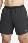Nike Men's Dri-fit Run Division Pinnacle Running Shorts In Black/ Black
