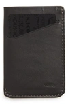 Bellroy Card Sleeve Wallet In Obsidian