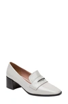 Linea Paolo Miramar Penny Loafer Pump In Dove
