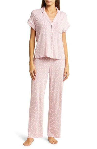 UGG AIMEE SHORT SLEEVE STRETCH JERSEY PAJAMAS 
