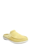 Revitalign Siesta Orthotic Clog Sneaker In Pale Banana