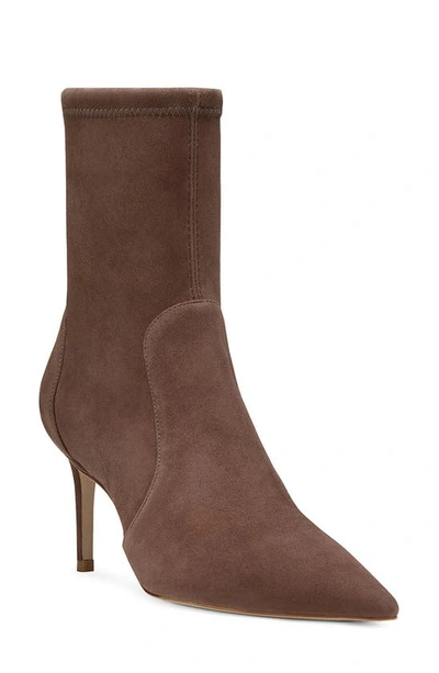 Stuart Weitzman 75mm Stuart Power Ankle Boots In Brown