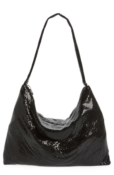 Topshop Deja Diamante Slouch Crossbody Bag In Black ModeSens