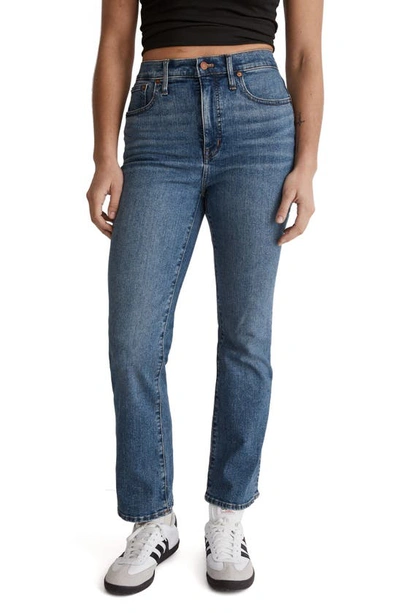 Madewell The Cali Demi-boot Jeans In Glenside Wash
