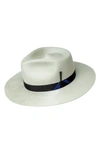 Bailey Trevel Wool Felt Fedora In Nickel